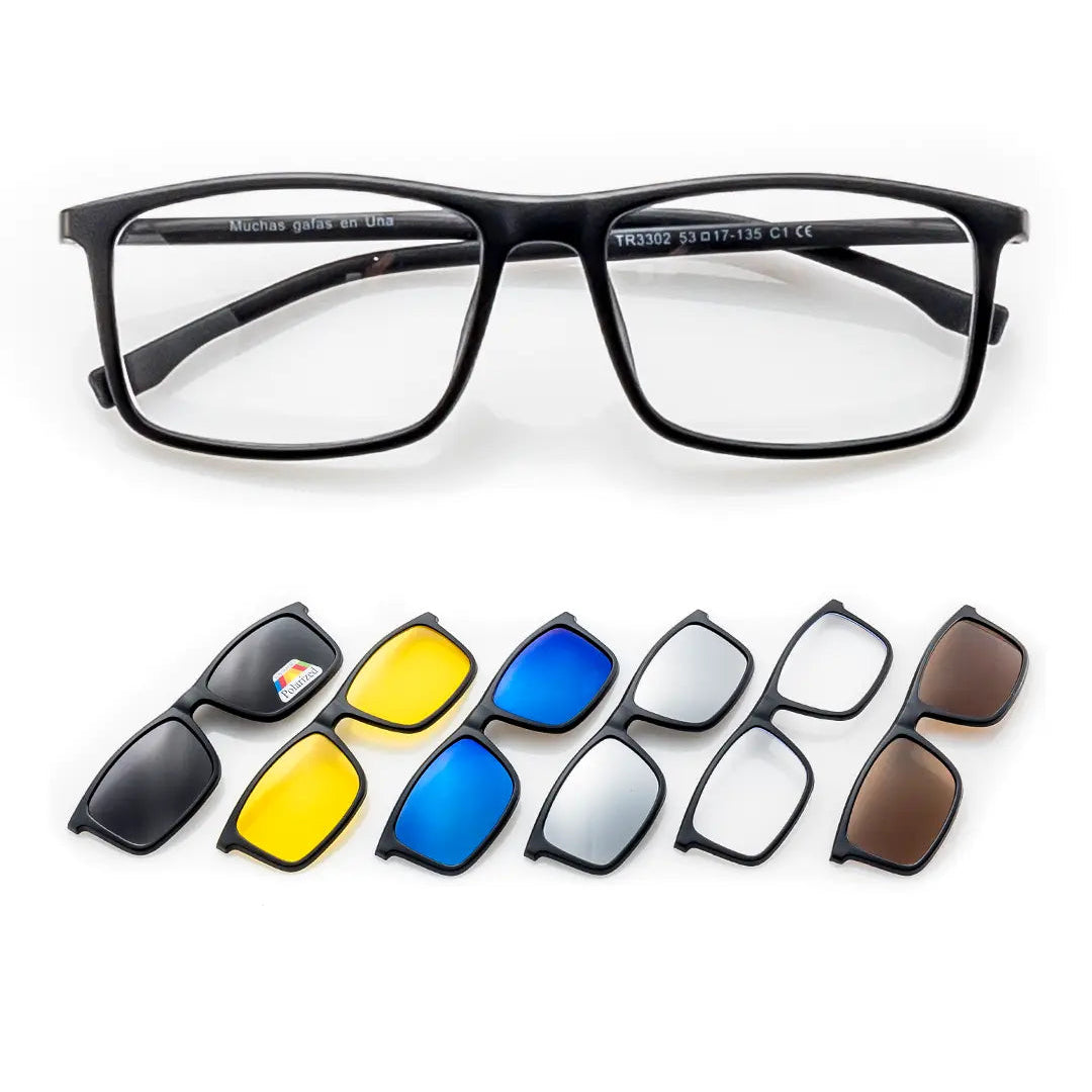 Lentes Magnéticos 6 en 1